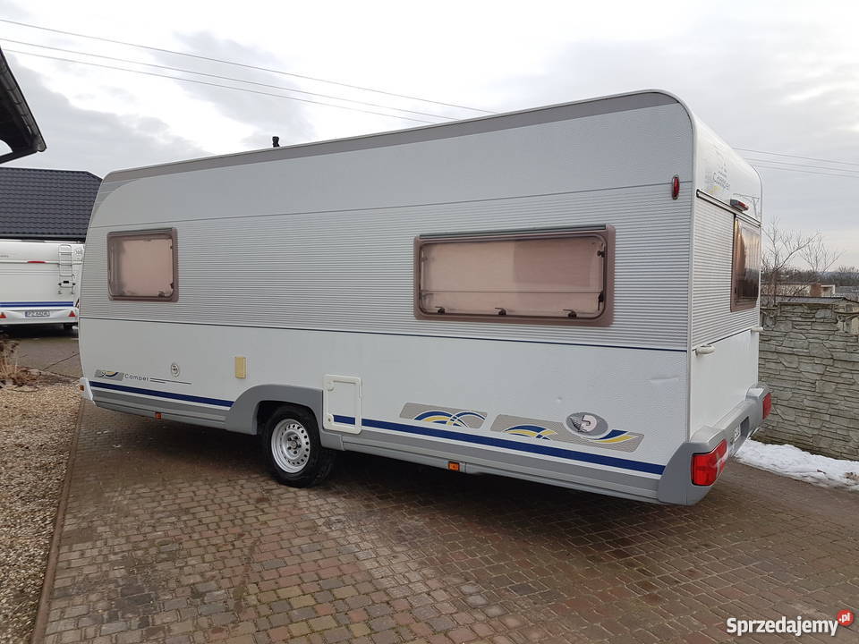 przyczepa Dethleffs łóżka piętrowe x3 Oborniki sprzedam