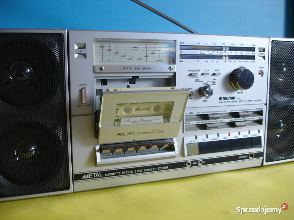 Radiomagnetofon MAXIMAL 3080 Pozostałe sprzedam