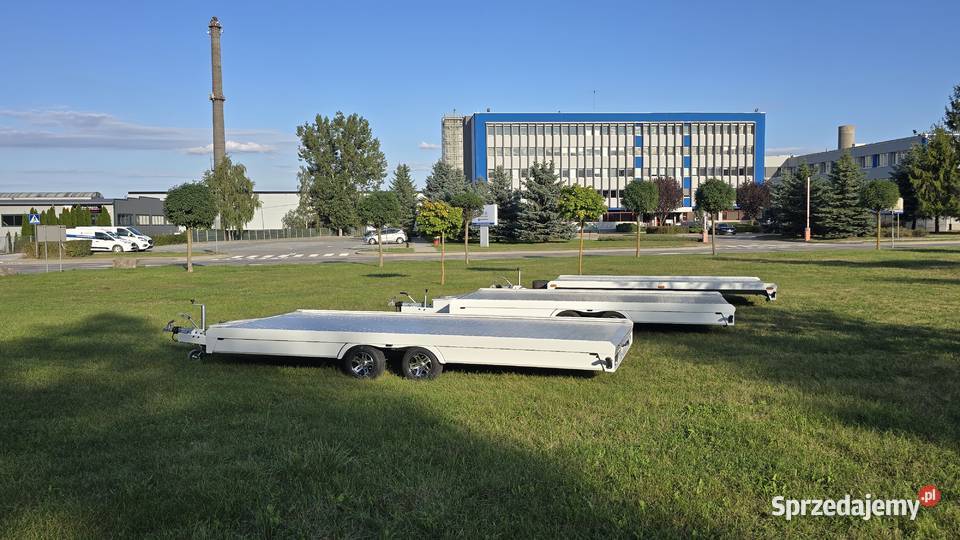 Przyczepa Laweta DMC 2700 4500x2100mm koła alu Kielce