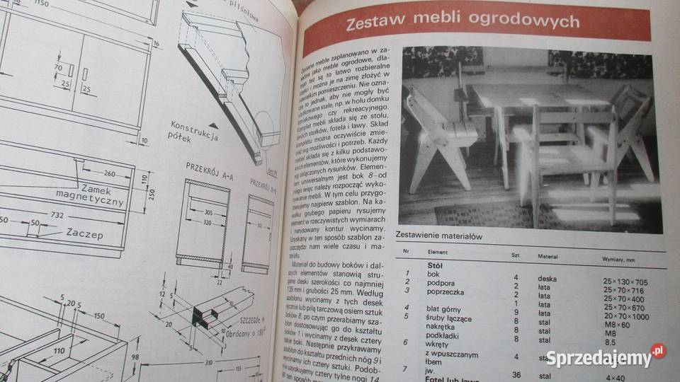 Zrób to sammeble i wyposażenie meble dom hobby, kolekcjonerstwo Łódź