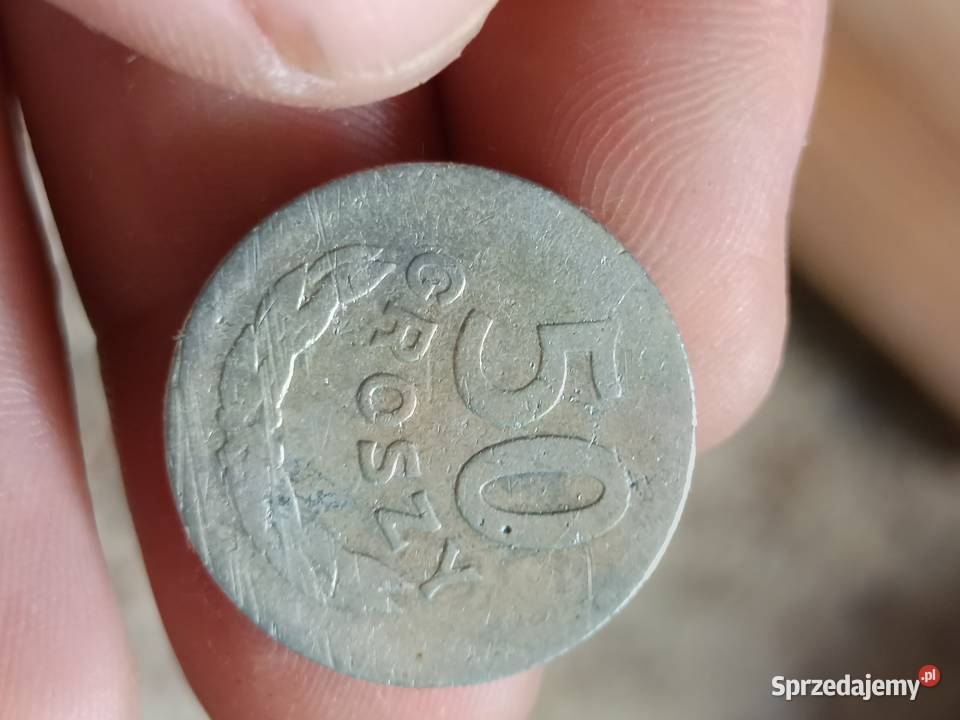 Sprzedam monete 50 gr 1949 r lllllll lubelskie Chełm