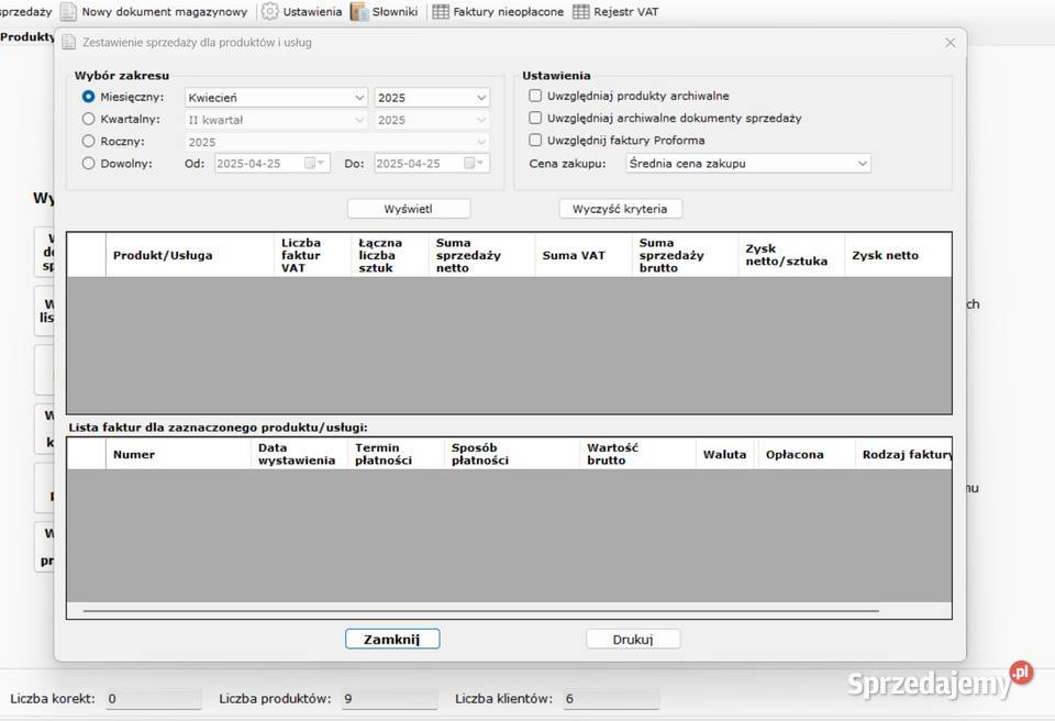 Program do sprzedaży z magazynem integracja z Łódź