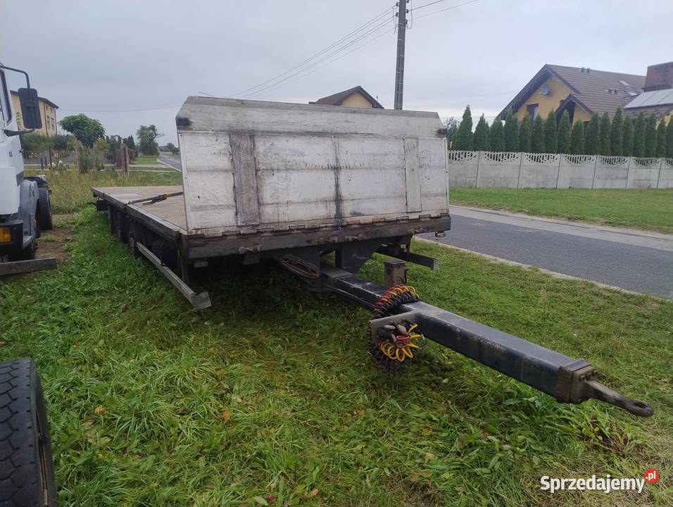 przyczepa platforma plandex 10900 dmc nieuszkodzony