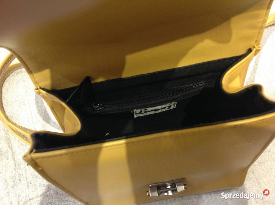 Torebka Listonoszka Damska SUNNY żołta Nowa Sól