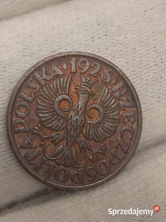 2 RP 1 grosz 1928 Małkinia Górna