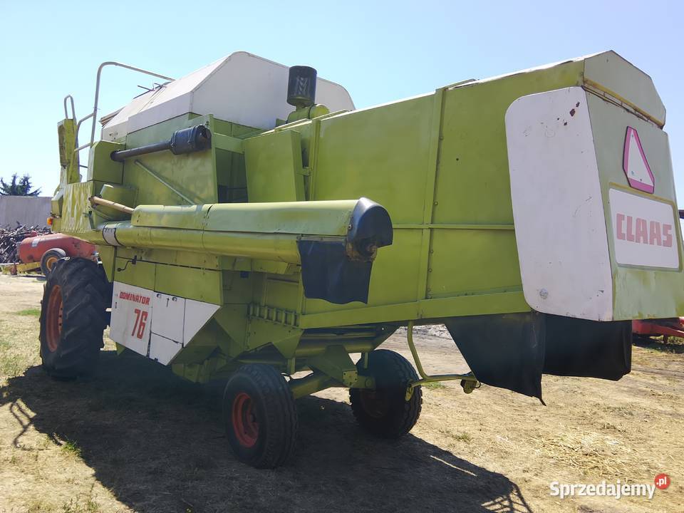 Kombajn zbożowy Claas Dominator 76 kabina nieuszkodzony Skaryszew