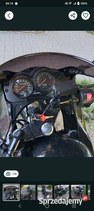 Kawasaki GPZ 500 s 60 stan Kawasaki Częstochowa