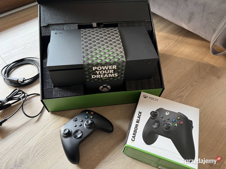 Xbox Series X 1TB KOMPLET 2 PADY NOWA Pod GTA VI