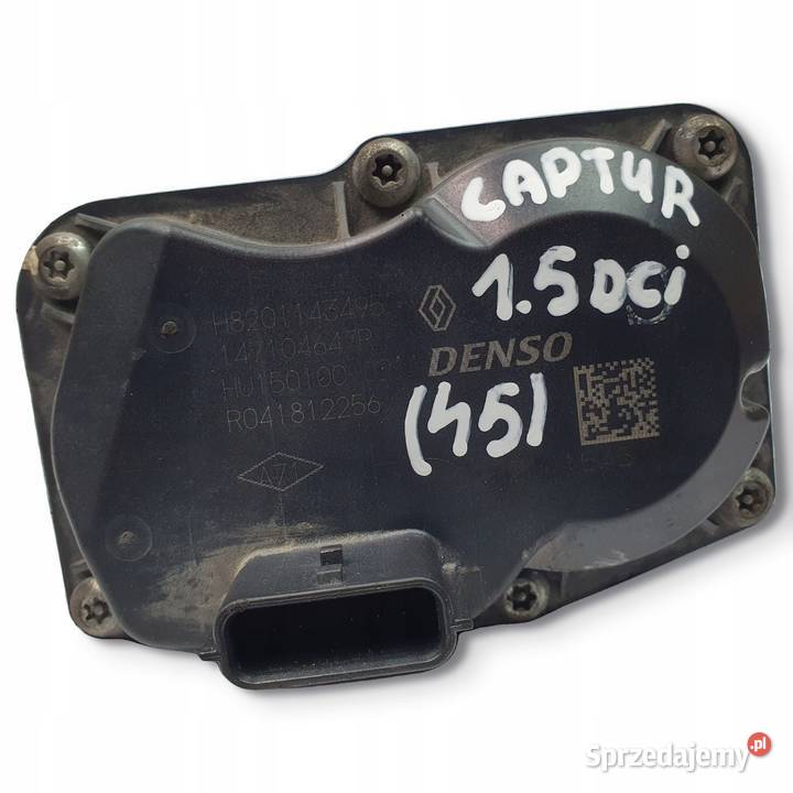 ZAWÓR EGR Renault Captur 15 DCI H8201143495 osobowe Chełm