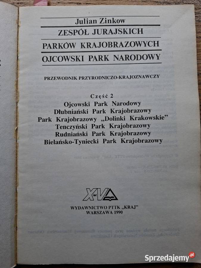 Zespół Jurajskich Parków Krajobrazowych Ojcowski małopolskie Kraków