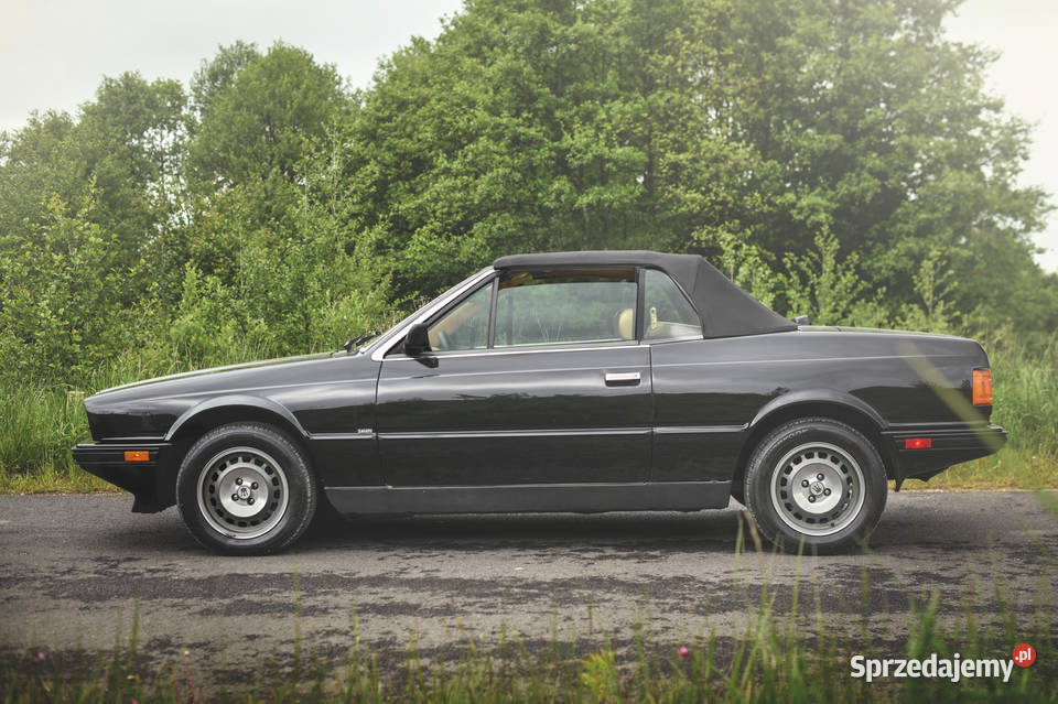 Maserati Biturbo Spyder Zagato 1987 czarny Biturbo Bielsko-Biała sprzedam