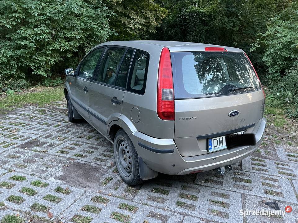 Ford Fusion 2004 14 Duratec 182 benzyna Wrocław