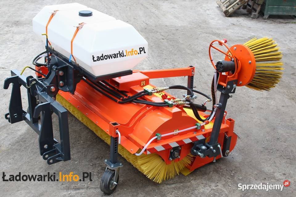 Hydrauliczna zamiatarka ZML180 z koszem i Wrocław