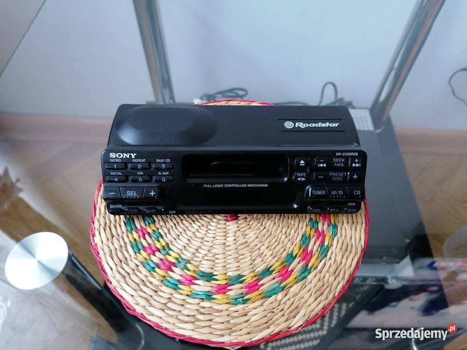 PANEL PRZEDNI RADIA KASETOWEGO SONY XRC420RDS Łódź sprzedam
