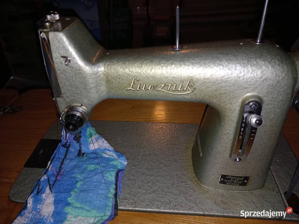 Sprawna maszyna retro Łucznik sprzedam Półki Będzin sprzedam