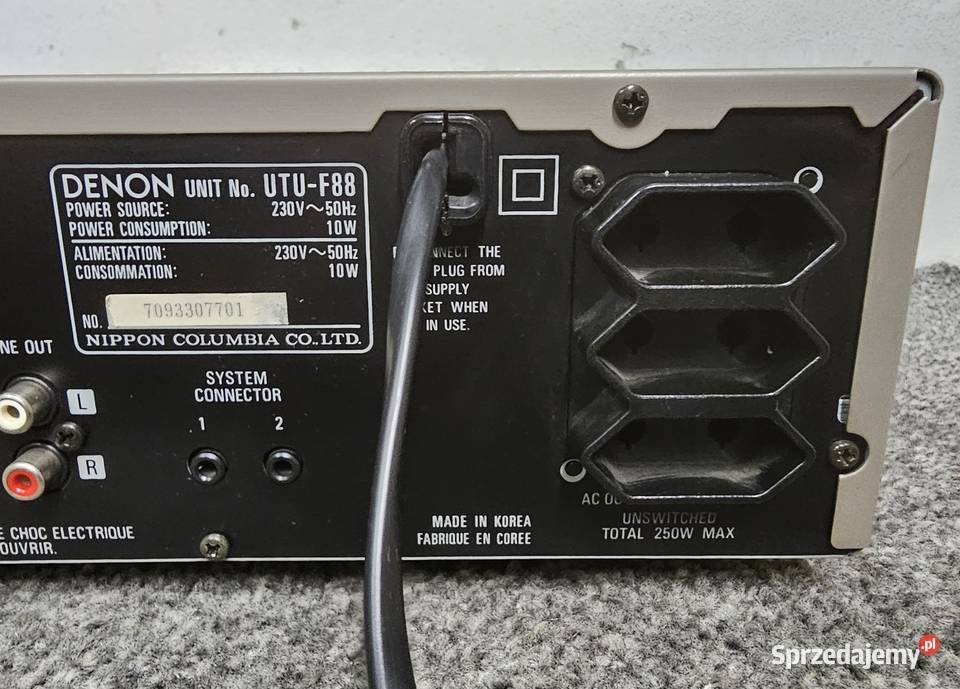 Tuner Stereo Denon UTUF88 Personal Component małopolskie Kraków