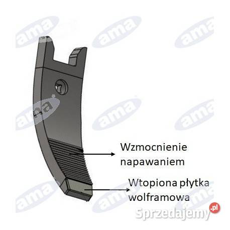 Dłuto grządzieli Kongskilde Delta Flex wzm Sieradz sprzedam