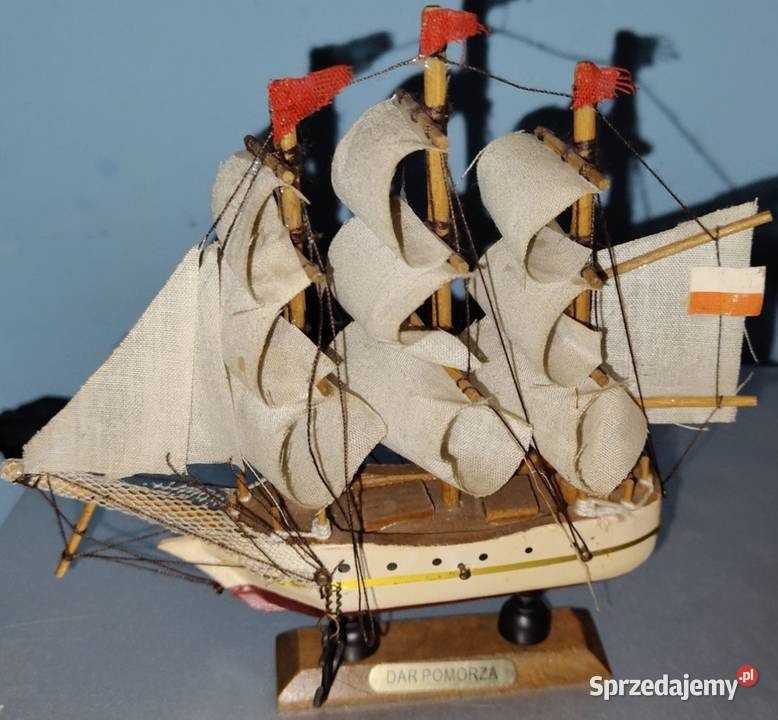 sprzedam statek z drewna widać na zdjęciu z kont Sosnowiec sprzedam