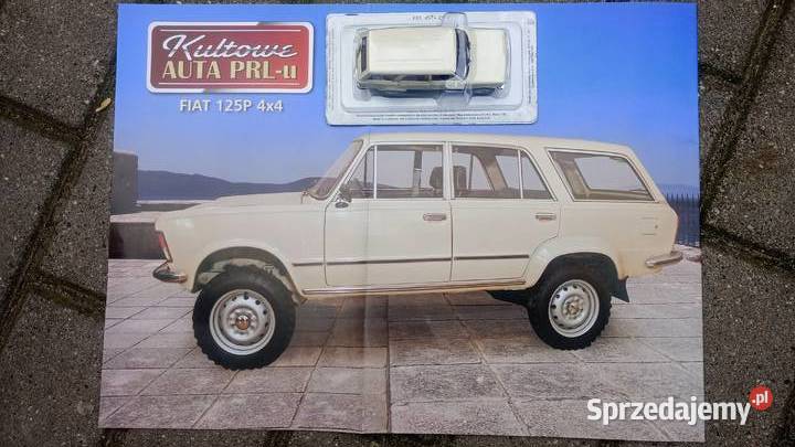 FIAT 125P 4X4 kultowe auta PRL 143 Deagostini