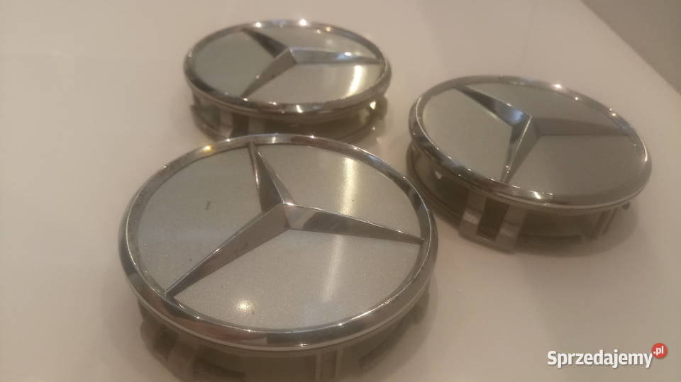 Dekielki Mercedes Benz zaślepki felg logo mazowieckie Ożarów Mazowiecki