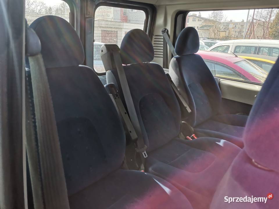Fiat Ducato 28JTD osobowy 9 osób welur z Niemiec poduszka powietrzna Ducato Samochody osobowe Tarnów