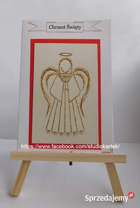 Zaproszenia I Komunia Św I Chrzest handmade Białystok sprzedam