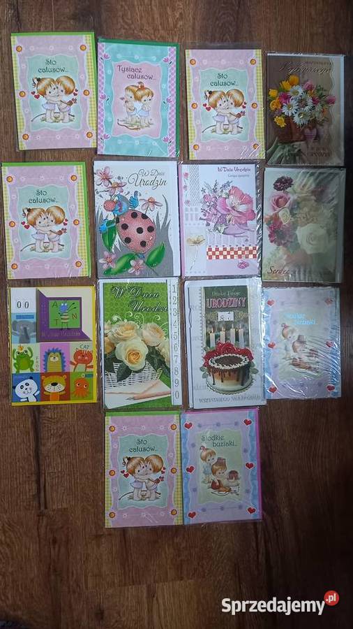 Kartki okolicznościowe urodziny imieniny święta śląskie