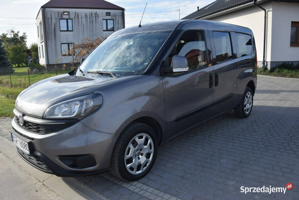 Fiat Doblo 14 TB Maxi 5Osobowy Klima 2019 Stan 1368cm3 Majdan Sieniawski