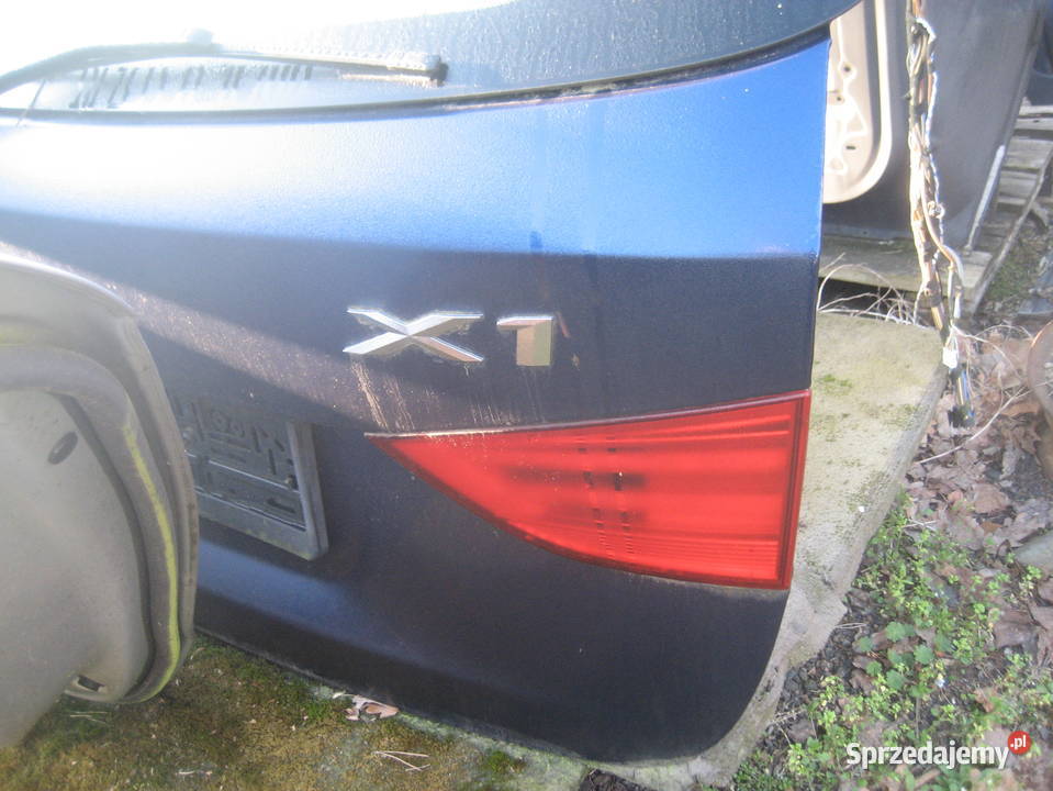 bmw x1 e84 0912r klapa pokrywa bagażnika lampy osobowe Klapy bagażnika wielkopolskie Rakoniewice