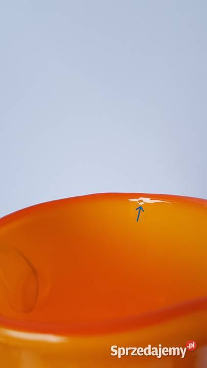 Pomarańczowy dzbanek Fiedorowicz Ząbkowice śląskie Dąbrowa Górnicza sprzedam