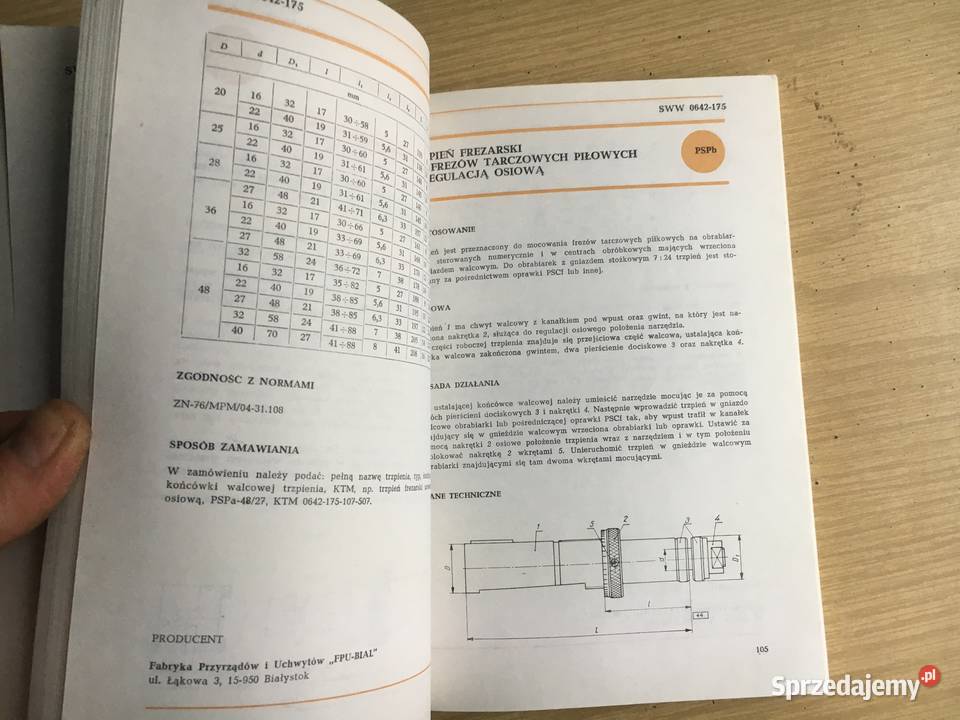 Narzędzia tom 2 Przyrządy i Pomoce Warsztatowe wielkopolskie Łęczyca