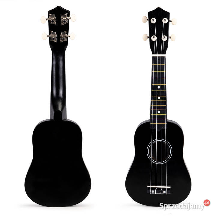 Gitara ukulele dzieci drewniana 4 struny