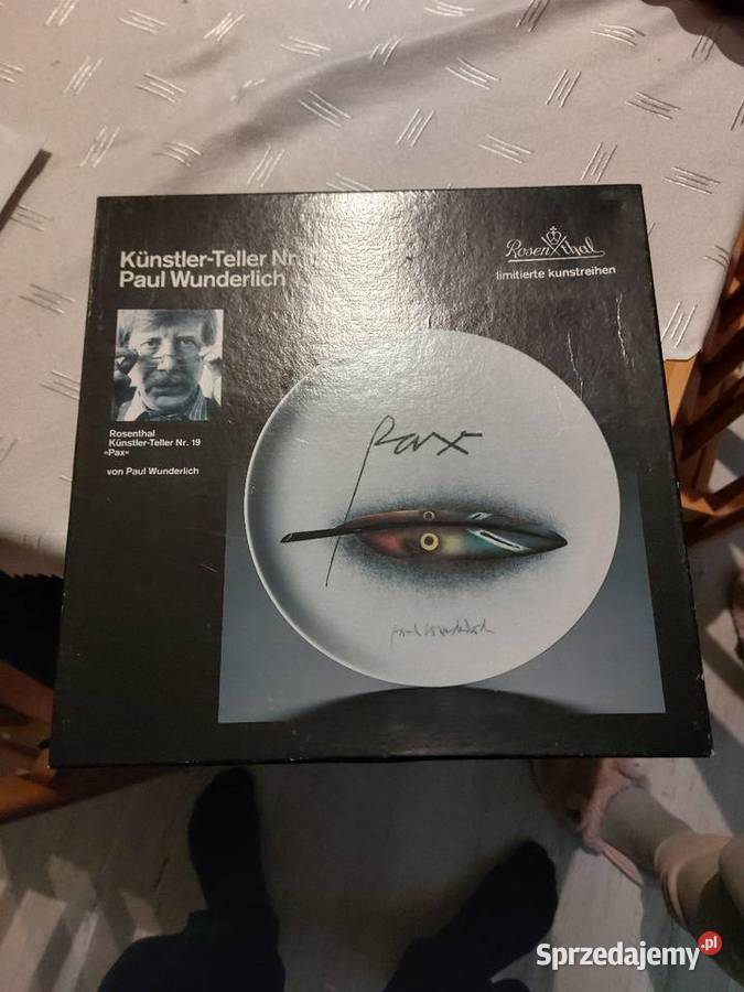 Porcelanowy talerz kolekcjonerski Rosenthal dolnośląskie Wałbrzych sprzedam