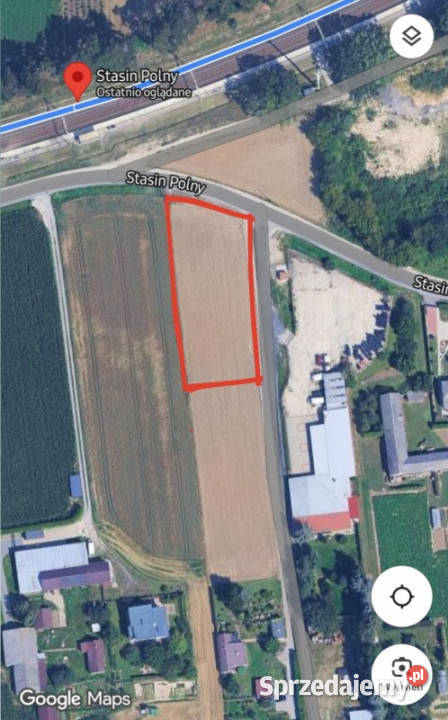 Spokojna działka Lublina 8min Warszawy 15h Stasin