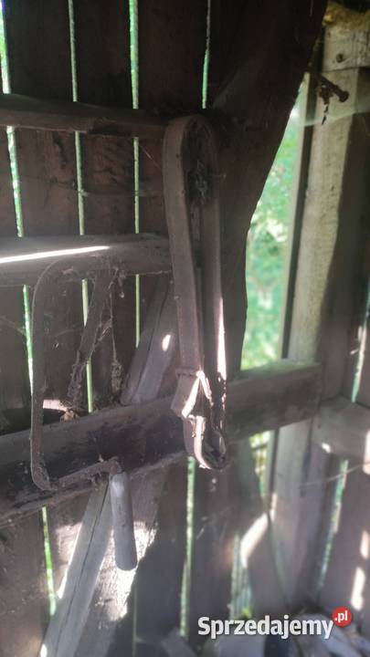 Stara uprząż pas konny konia pasek siodło skóra Antyki Krotoszyn