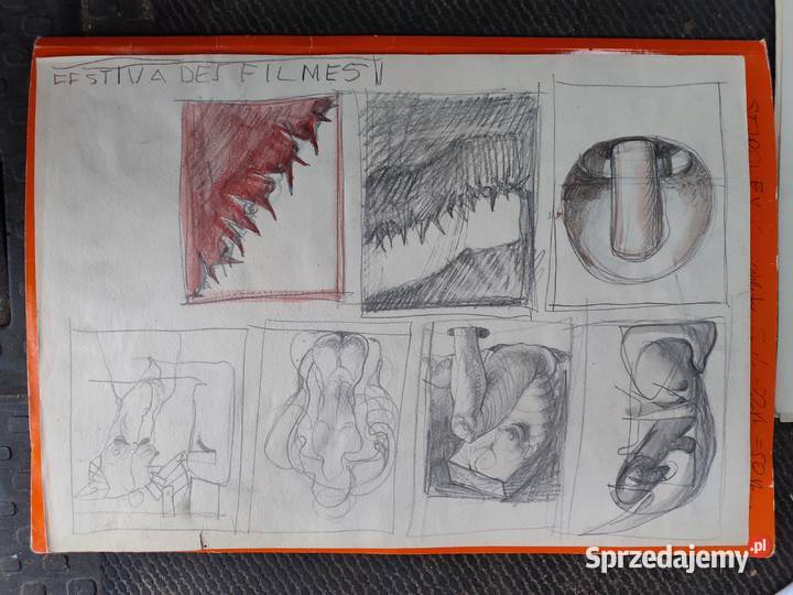 Szkice Franciszek Starowieyski sztuk 21 podlaskie Białystok