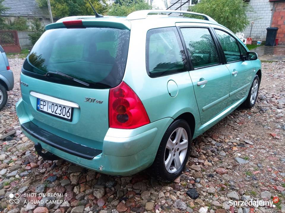 Peugeot 307SW 20 Gaz Hak łódzkie Czarnocin