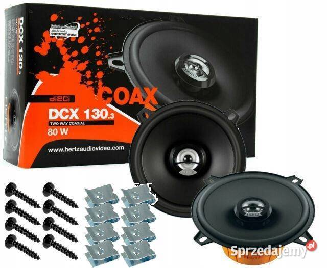 HERTZ DIECI DCX 1303 130MM GŁOŚNIKI DWUDROŻNE 80