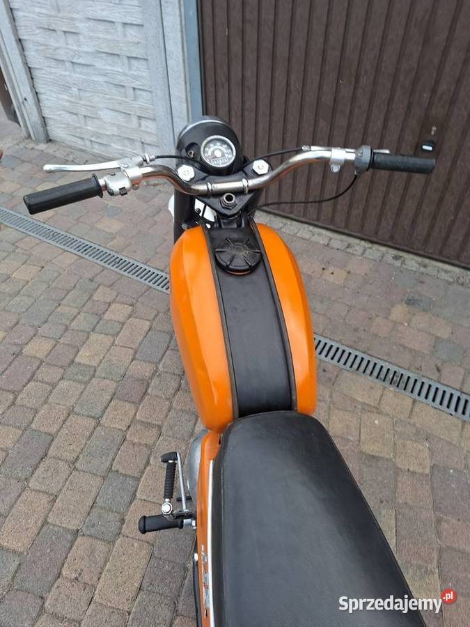 Wsk 125 pełnej odbudowie Piękny klasyk PRL lubuskie Bobrzany