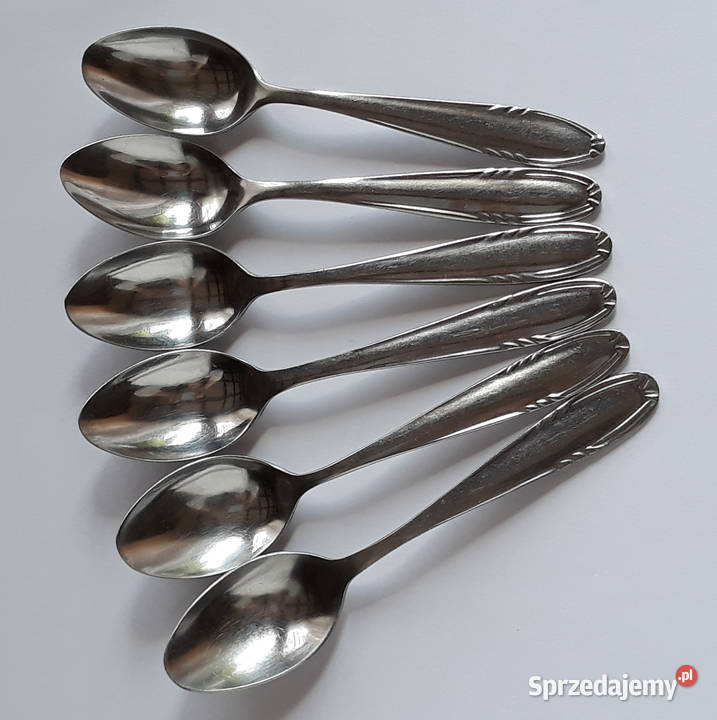 Łyżeczki do herbaty 1 KŁOS Gerlach sztućce PRL Sztućce sprzedam