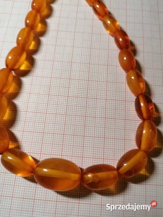 Naszyjnik Bursztyn oliwki Białystok