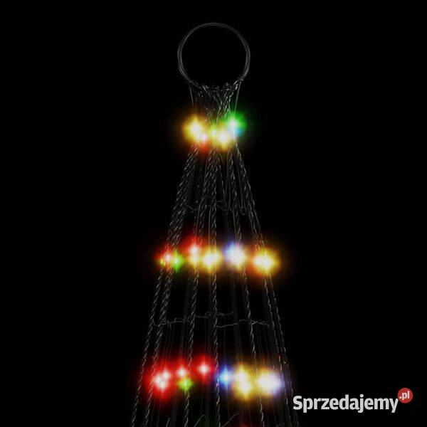 vidaXL Choinka LED na maszcie flagowym 1534