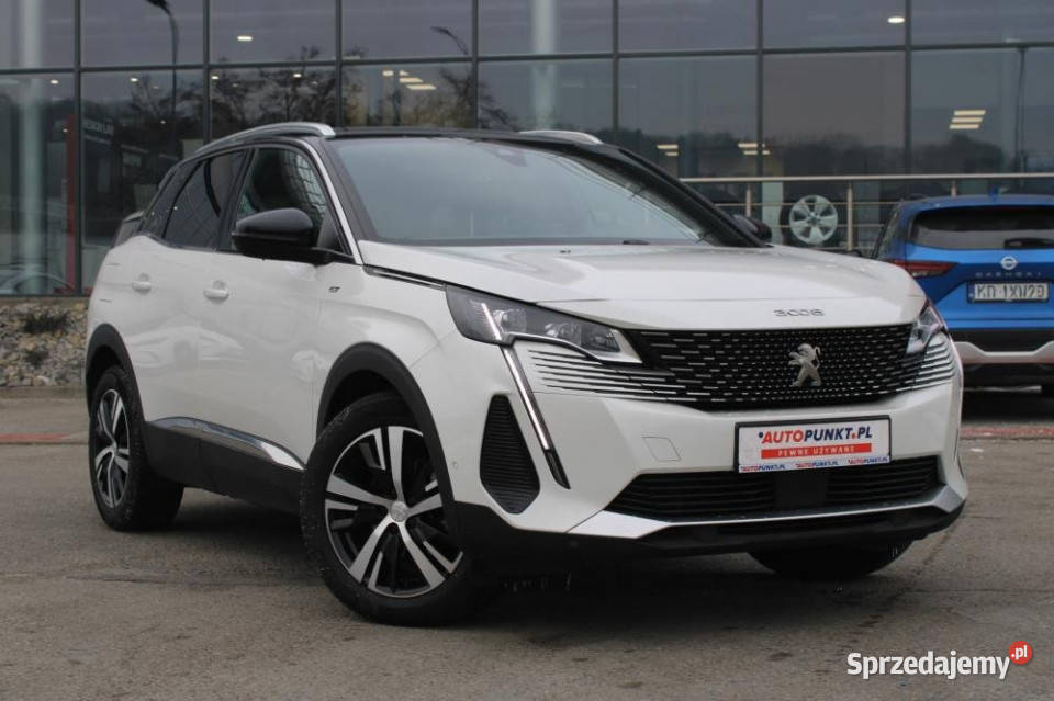 Peugeot 3008 2023r Carplay Temp Adapt Półskóry Kraków