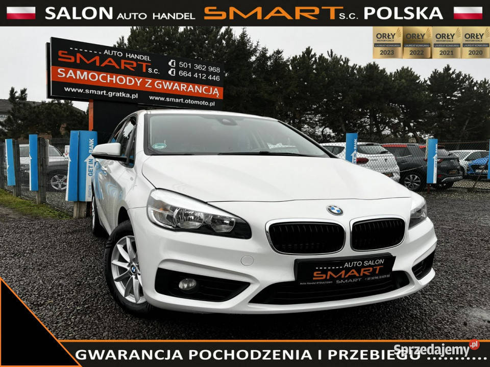 BMW 216 Benzyna Climatronic Podgrzewane Fotele elektrochrom. lusterko wst. śląskie