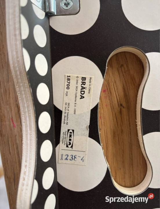 Brda ikea stoliczek do łóżka podstawa pod