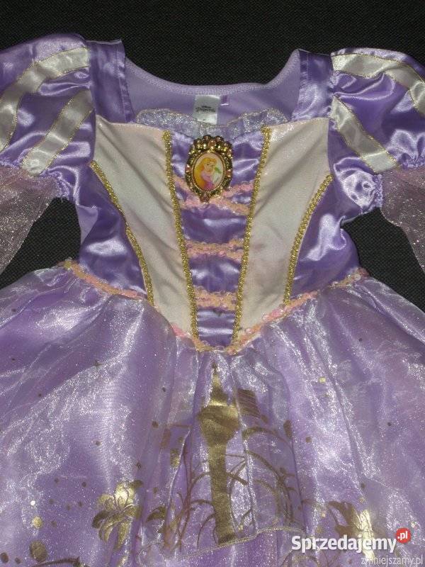 Strój kostium przebranie ROSZPUNKA ZAPLĄTANI 34 sprzedam