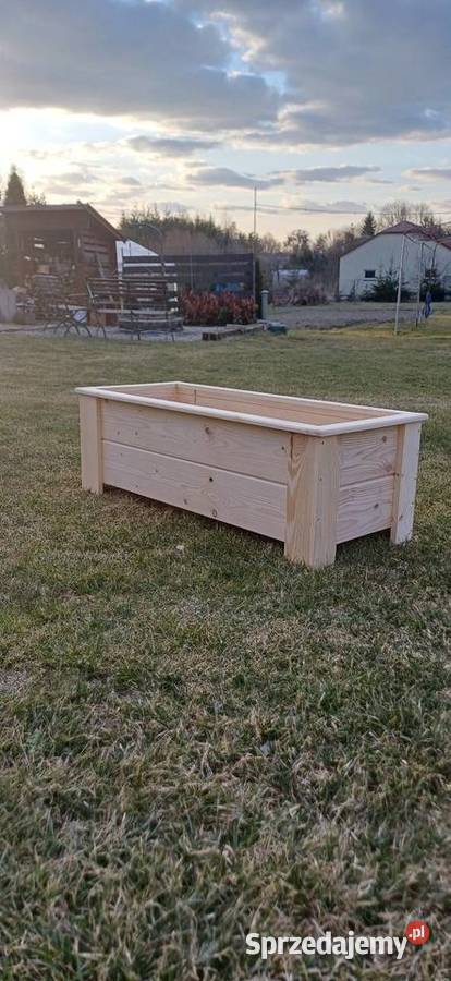Donice ogrodowe drewniane Barchaczów