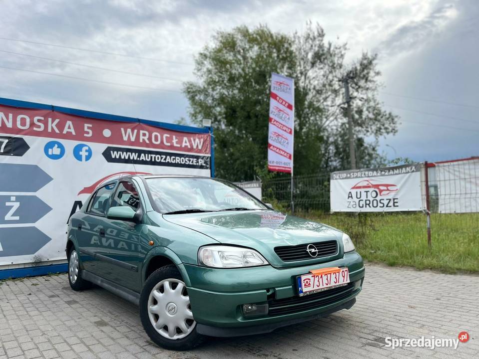 Opel Astra 16 BenzynaElektryka5 drzwi Zadbany 153000km Astra Wrocław