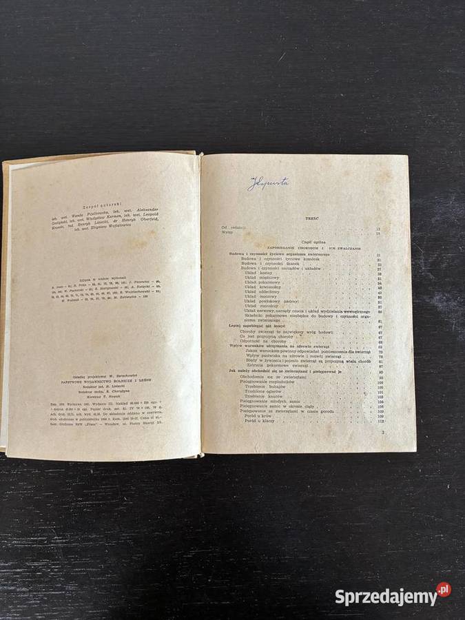 Poradnik weterynaryjny wydanie III 1961 r Elbląg