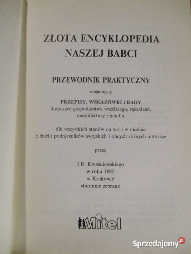Złota encyklopedia naszej babci przewodnik łódzkie